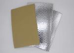 Shock Absorption Heat Insulation Sheets , Shiny Aluminium Insulation Sheet