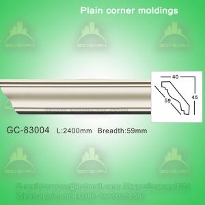 China decorative plain cornice crown moulding wholesale
