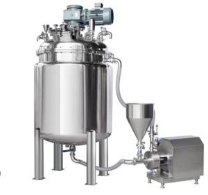 China Cream Paste Jam Cosmetics Homogenizing Equipment Vacuum Homogenizing Mixer Machines wholesale