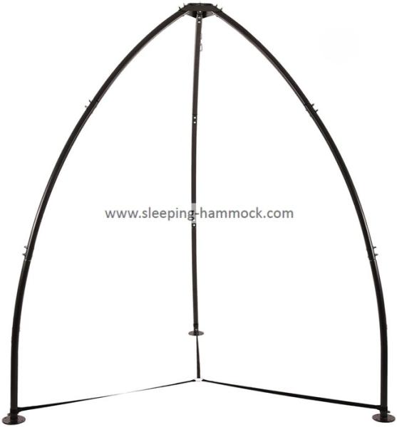 All Weather Steel Portable Rope Tripod Hammock Chair Stand House Charcoal 100