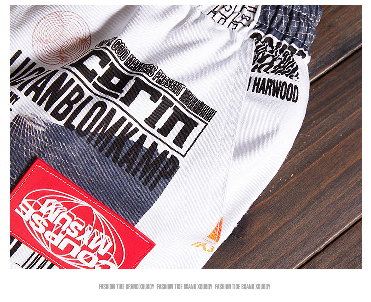 Garment Dyed Cargo Hip Hop Men Streetwear Shorts Large Pocket For 4 To 16 Olds