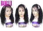 Malaysian Virgin Full Lace Human Hair Wig , Pre Plucked Human Hair Full Lace