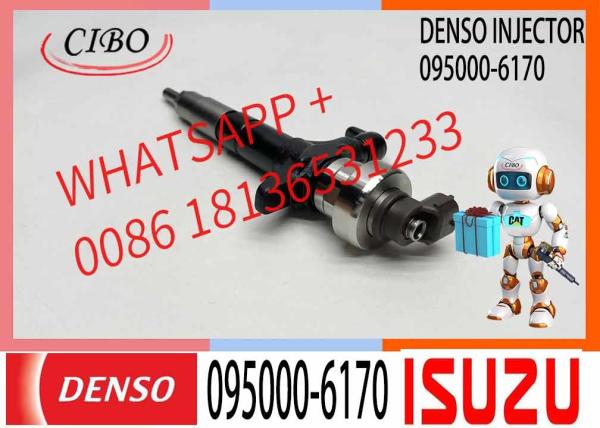 Denso Fuel Injector assy 095000-6170 8-98055863-0 8-98011605-0 For ISUZU D-MAX