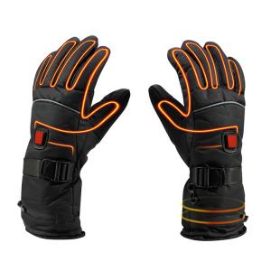 China Winter Motorcycle Ski Battery Rechargeable Electric Heated Gloves wholesale