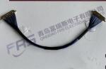 40awg Micro Coax 30 Pin LVDS Connector 250mm Cable Assemblies
