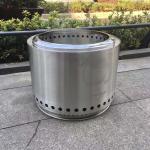 19.5 Inch Smokeless Fire Stove Stainless Steel 15 Inch Outdoor