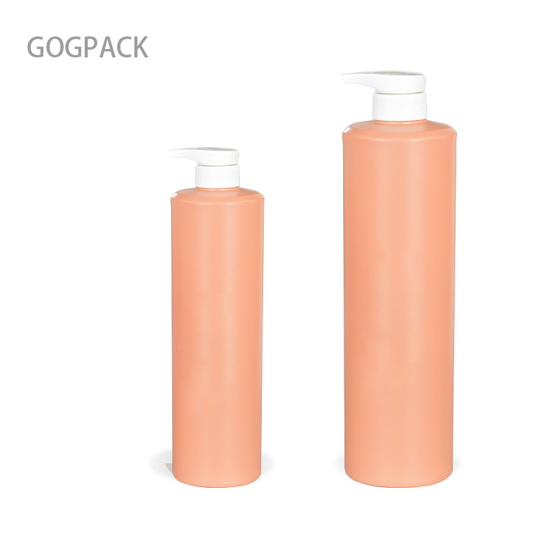 Non Leakage Empty HDPE Plastic Pump Bottles For Shower 500ml 1000ml