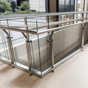 China Customized Home Aluminum Stair Railing High Rust Resistance AAMA wholesale