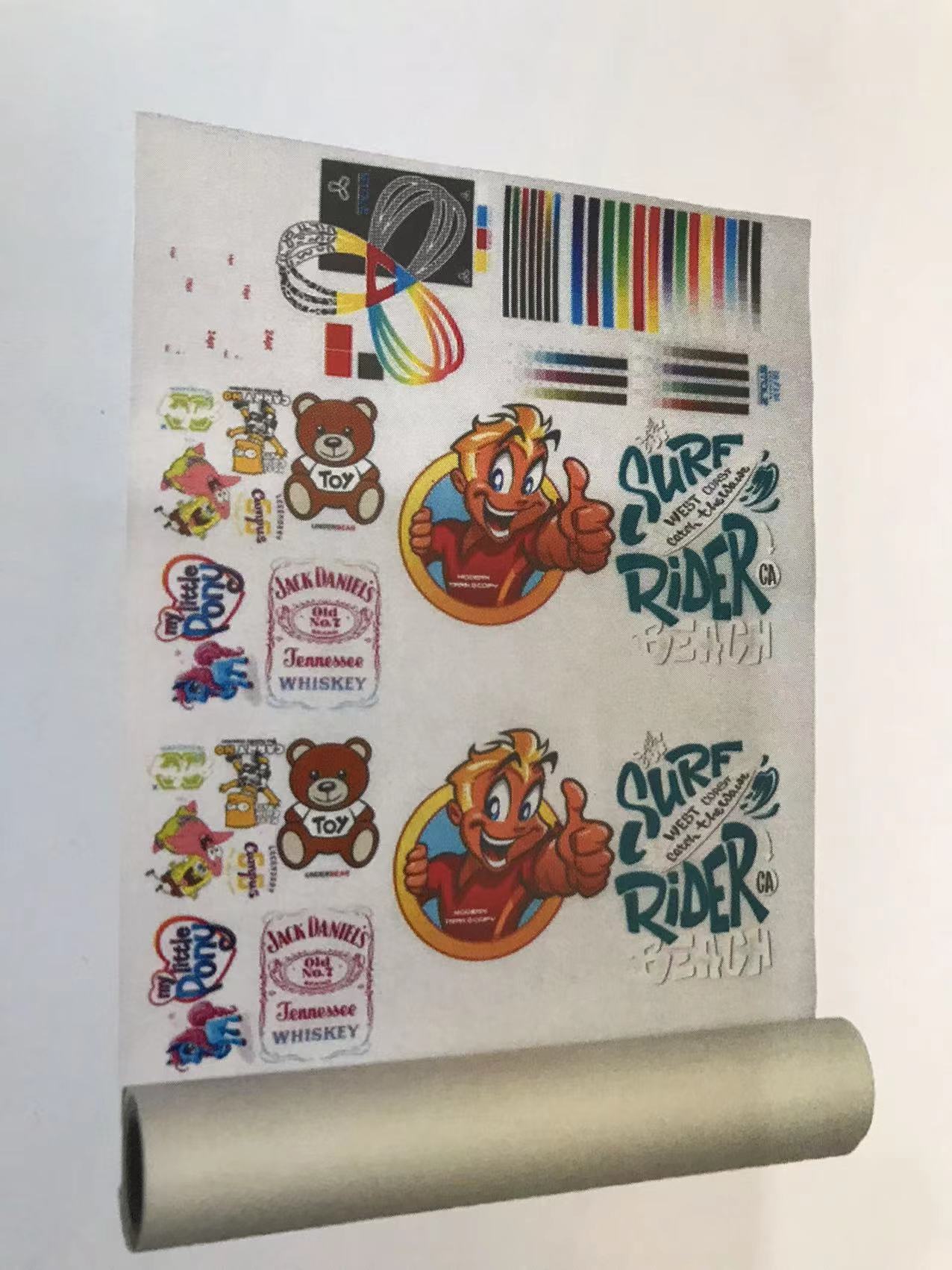 Cold / Hot Peel Digital Print Film No Need To Plate Matte Print For Screen Printing