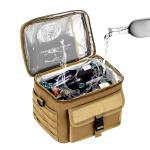 Men Nylon Thermal Cooler Tote With Adjustable Strap