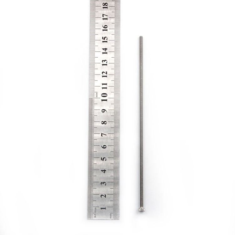 Metric Carbon Steel Half Thread Fillister Hex Socket Head Cap Screw 100mm 200mm Custom