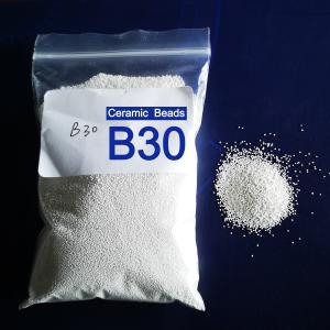 China B20 - B400 Ceramic Bead Blasting Abrasive Media Blasting Zirconia Beads wholesale