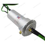 Integrate Pneumatic hydraulic rotary union slip ring with profinet signal