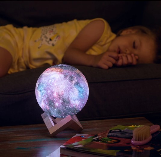 15cm Decorative Smart Moon Lamp Colorful For Children 220V 110 Luminous