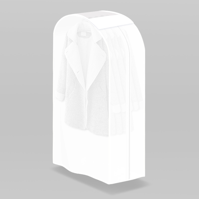 Puting Suit dress covers 3D home storage protect cover travel bagdurable customized Stereo dust jacket big bag white