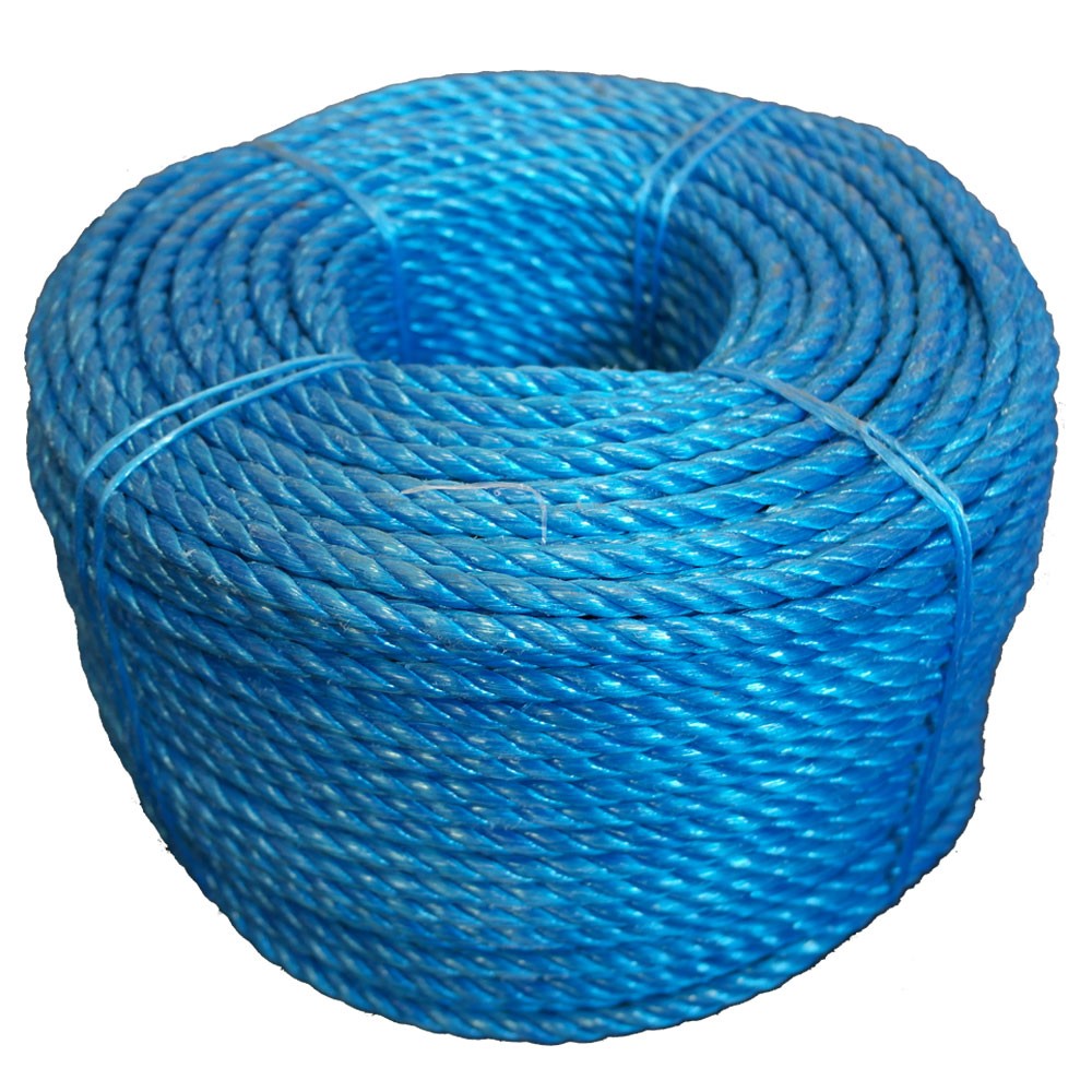 Sale Diameter 3-60mm 4mm 6mm 10mm Twisted Strands Braided Polypropylene PP Nylon Rope