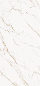 China White SOFITEL Gold Marble Slab Tile 1600*3200mm For Living Room wholesale