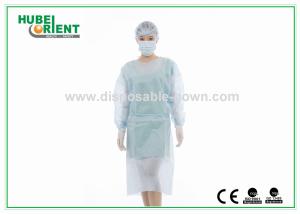 China Professional Waterproof Disposable Medical Isolation Gowns For Hospital And Doctors Use wholesale