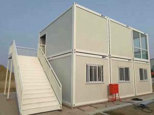 China Galvanized Steel Prefab Container House Fireproof 25-Year Life wholesale