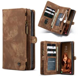 China Luxurious Leather Zipper Magnetic Wallet Card Mobile Phone Case Samsung S22 Plus wholesale