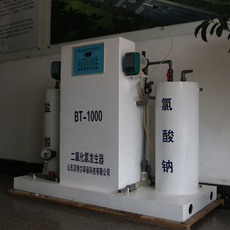 High Capacity Electrolytic Chlorine Dioxide Generator for Heavy Duty Industrial Needs
