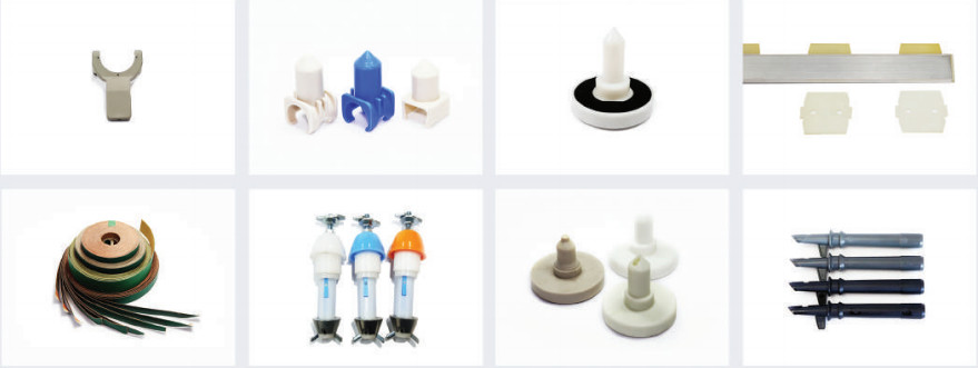 CE Textile Machinery Parts Gripper Assembly Auto Doffing Parts / Peg Tray / Hand Brake / Middle Peg