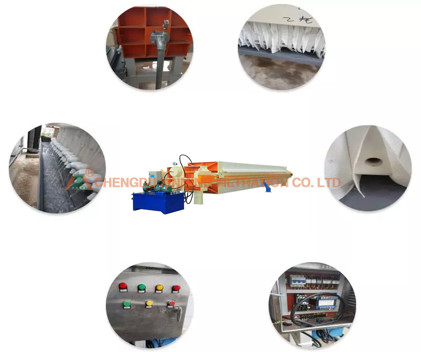 Longlife Automatic Filter Press Sludge Machine For Anaerobic Digested Sludge