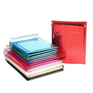 China Gravure Printing Silver Bubble Wrap Bags Anti Shock Protection wholesale