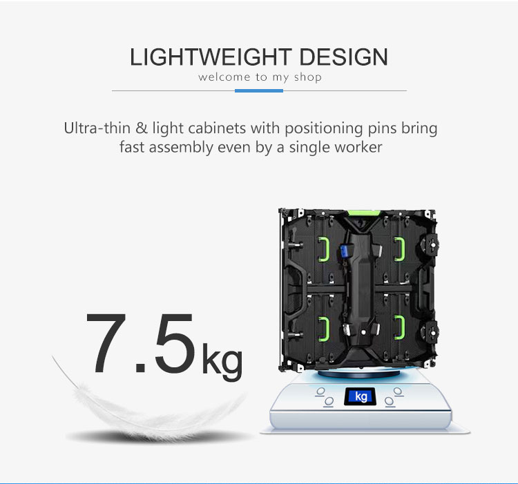 Outdoor Led Screen Rental Full Color P2.84I P1 LED Video Wall Ground Support Stand Back Frame Rollable Display