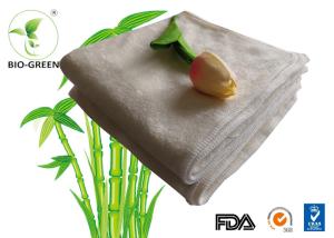 China Customized Softness Bamboo Dry Wipes , Square Bamboo Antibacterial Baby Wipes wholesale
