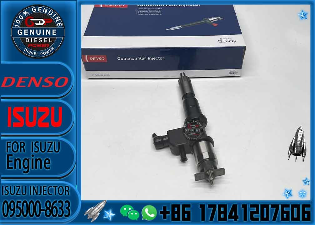 High Quality Diesel Injector Diesel Common Rail Injector 095000-8633 8-98139816-3 8981398163 Diesel Engine Parts 095000-