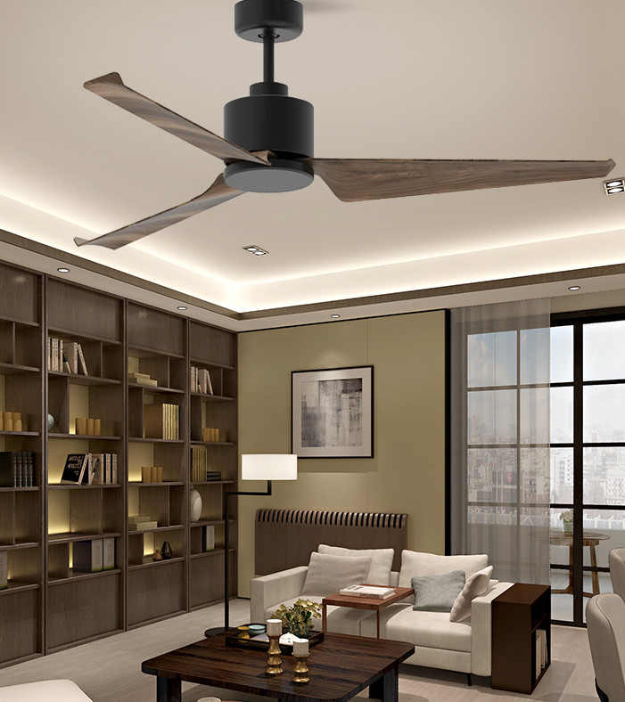 ECO 52In ABS Americana Ceiling Fan Modern For Living Room