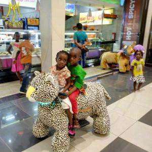 China Hansel amusement walking battery animal kids electric rides on animal wholesale