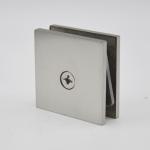 Stainless steel Glass Clip 0 degree RS2303, 51X51mm, material SS304, SS201 satin
