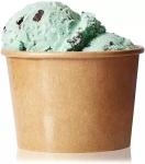 kraft Paper Bowls Environmentally friendly Brown Take Away 280gsm Disposable