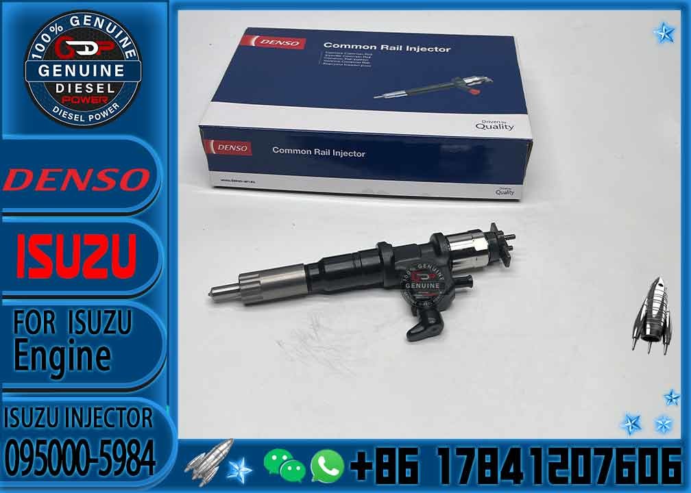 Hot Sell Fuel Injector Common Rail Fuel Injector 095000-5984 0950005984 8-97603099-3
