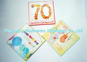 China Personalized Delicate Festival Custom Sound Greeting Cards with sound chips wholesale