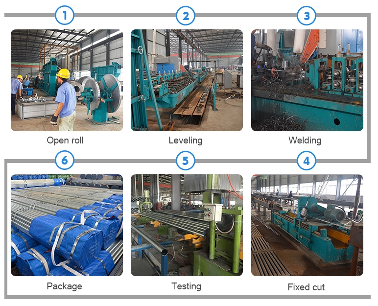 A210 A335 API SS 304 Pipe Anti Corrosion Bare Black Sch40 Sch20 For Build Material