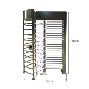 China Construction Site Security Turnstiles , Custom Full Body Turnstile ISO Approved wholesale