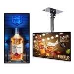 55inch Wall Mounted Lcd Advertising Display Monitor Indoor 250cd/M2