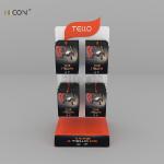 White Metal Counter-Top Custom Drone Accessories Display Stand