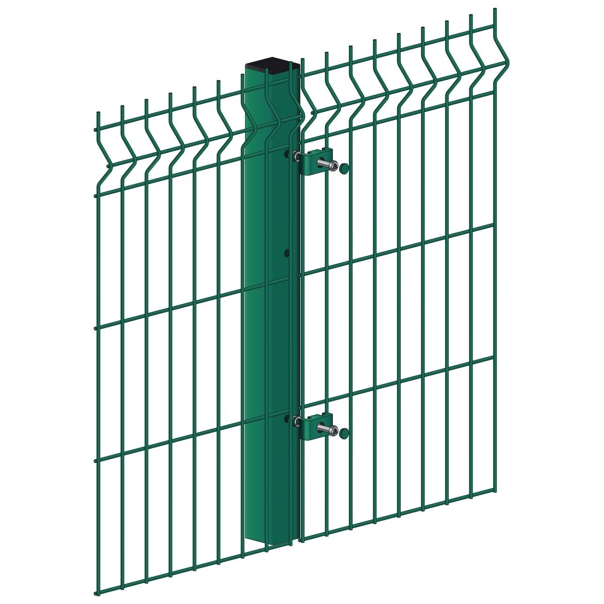 Home Outdoor V Mesh Security Fencing Decorative 3D Curved Welded Wire Mesh Garden