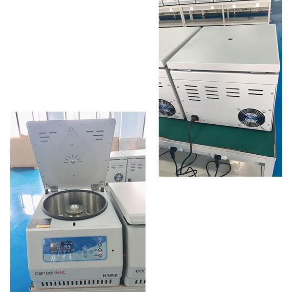 Multiple Rotor Available Multipurpose Desktop High Speed Centrifuge