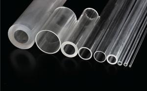 China Optical Polished Sapphire Glass Tube Cylinder Lens Tube / Rod High Temperature wholesale