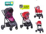 Deluxe Aluminum 3 in 1baby stroller