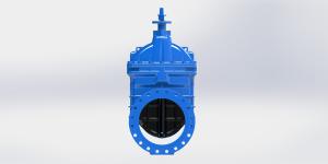 China DN600 Resilient Seated Gate Valve With Epoxy Coated Wedge wholesale