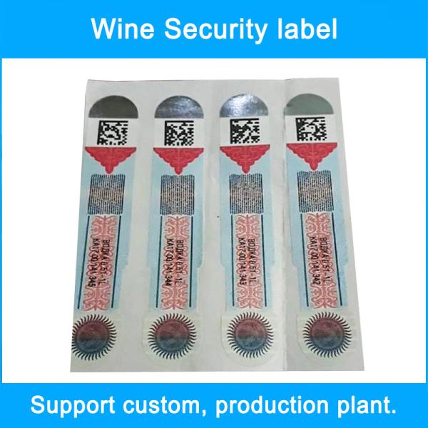 Waterproof Wine Label Stickers with Tear Resistant Permanent Adhesive Roll