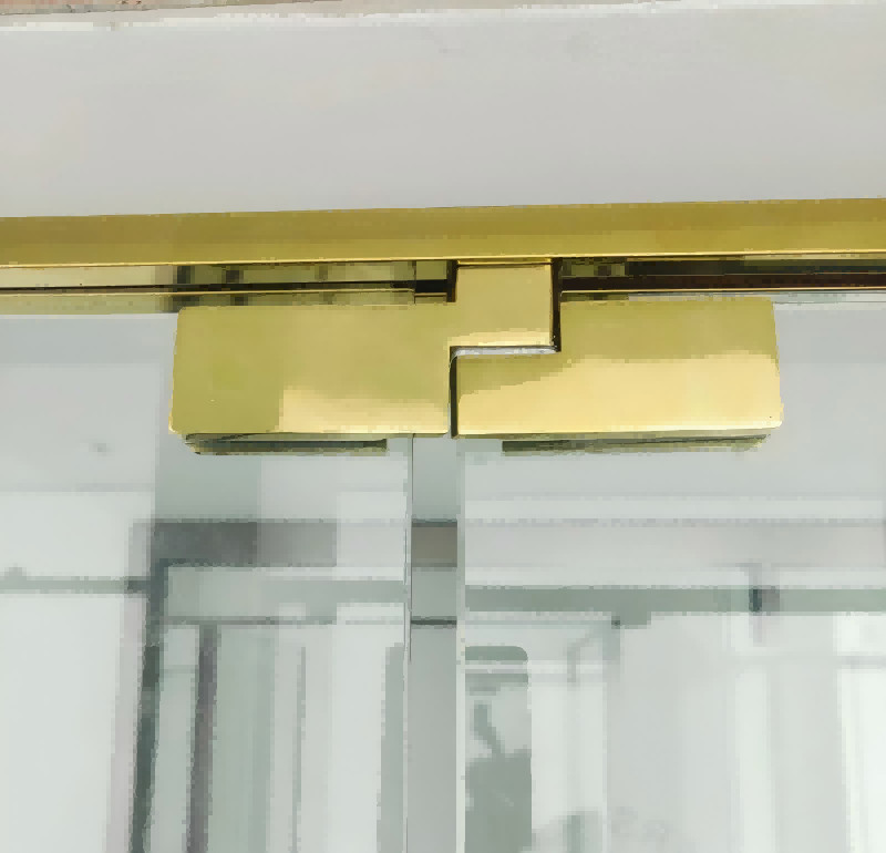 SUS 304 Material Casting Shower Door Wall Profile Inside And Outside
