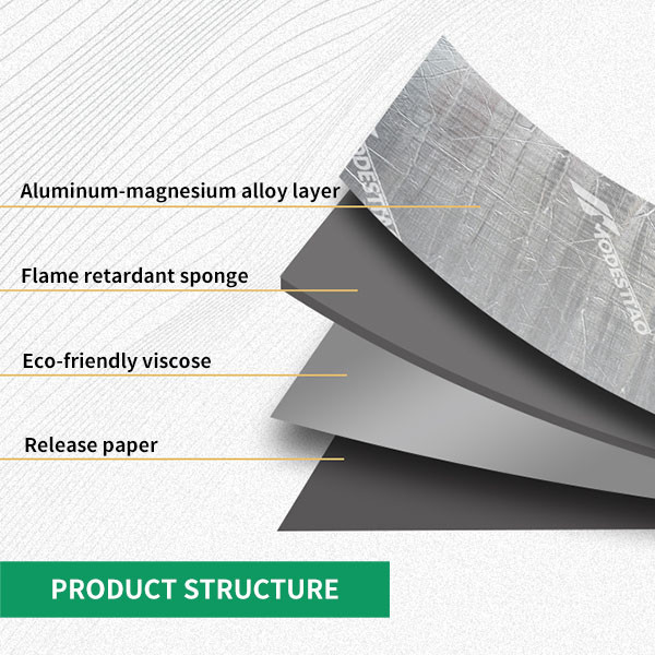 Flame Retardant Sound Absorbing Heat Reflective Pad Engine Protective Film