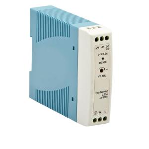 China Single output DIN rail power supply 20W 15V 1.34A MDR-20-15 wholesale